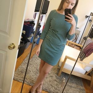 Lilly Pulitzer | Navy & Aqua Dress | Size Small